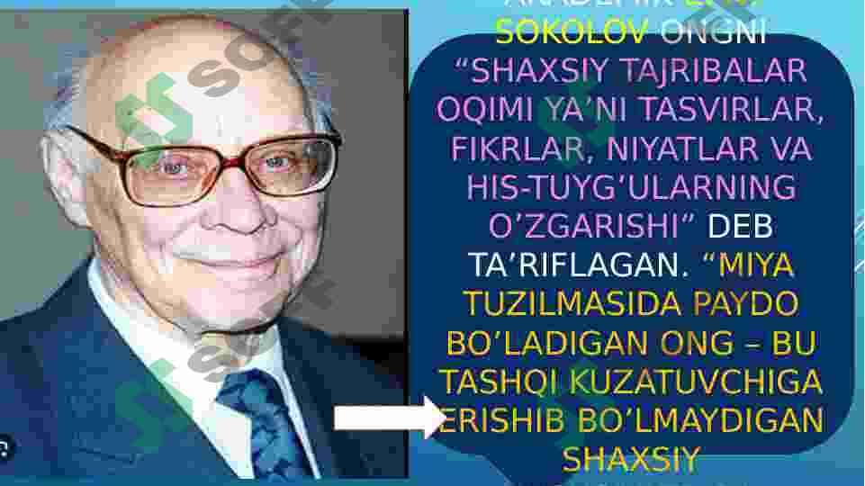 Ong falsafiy mummo sifatida 7