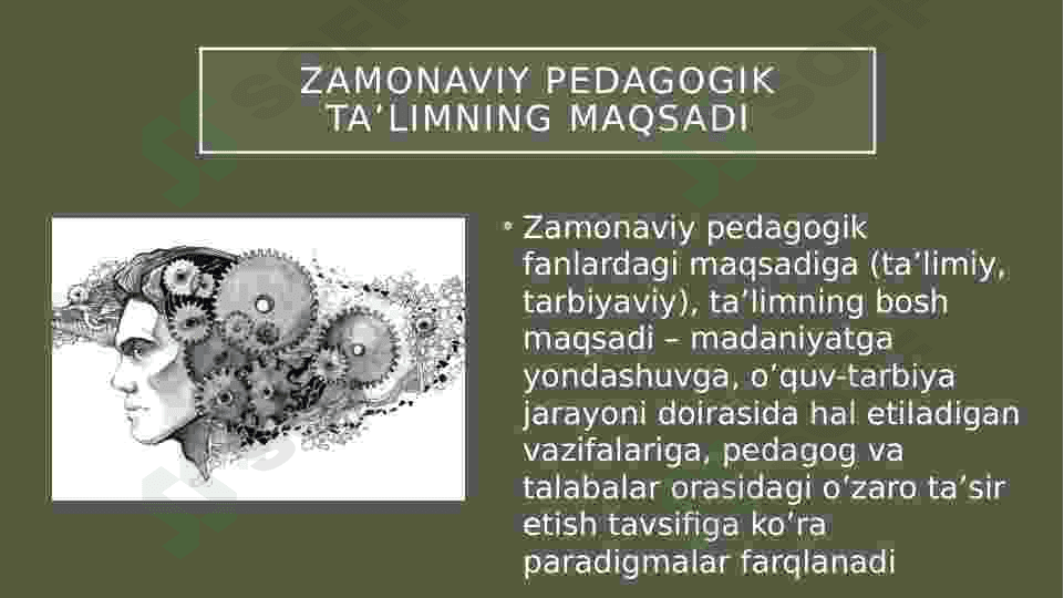 Zamonaviy ta'lim paradgmalari 7
