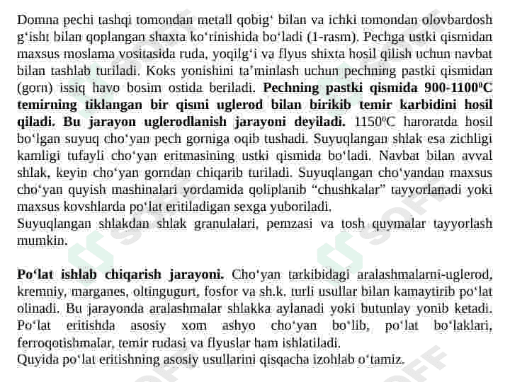 Metall Qurilish materiallari va buyumlari 7