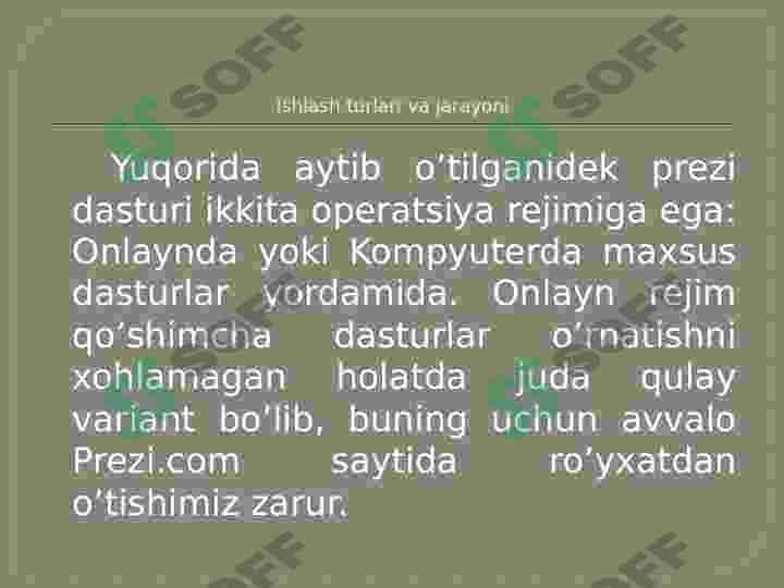 PRAZI  dasturi haqida ma'lumot 7