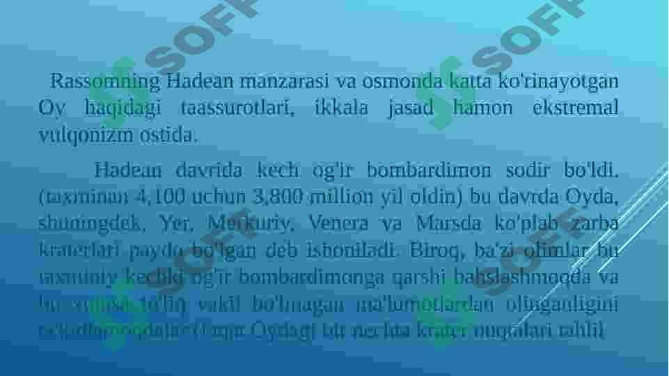 Yevropada geologek rivojlanish tarixi 7