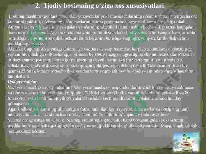 Kreativlikning “4R” modeli 7