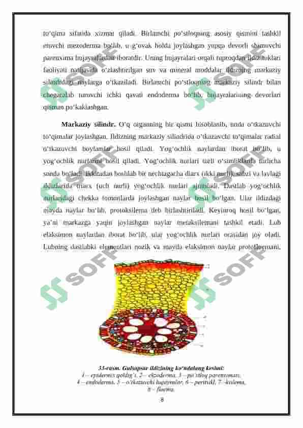 Suvni harakatga keltiruvchi pastki mexanizm 7