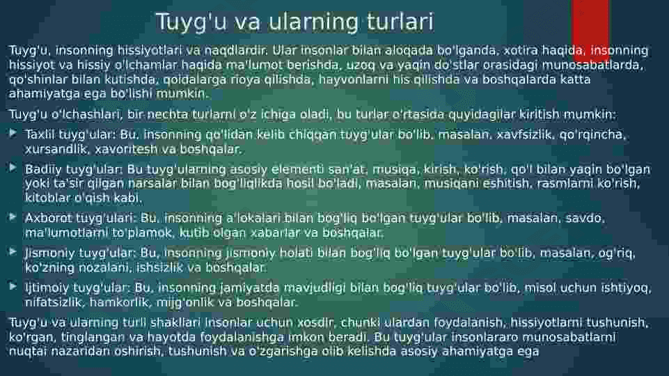 Psixika haqida umumiy tushuncha 7