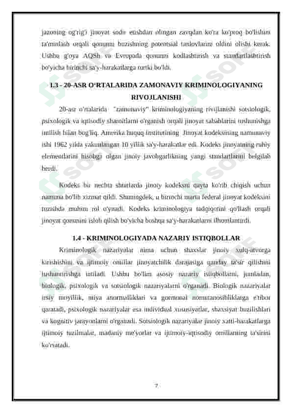 Kriminalistikada kimyoning o’rni 7