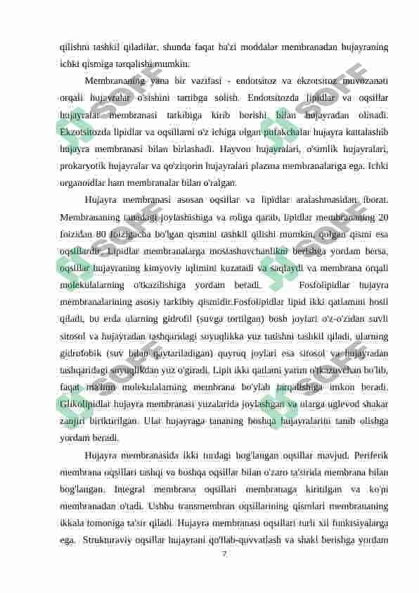 O'simlik hujayrasining tuzilishi 7
