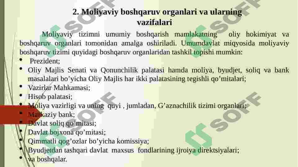 Moliyaviy boshqaruv 7