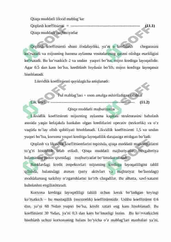 Investitsiya faoliyatini kreditlash 8