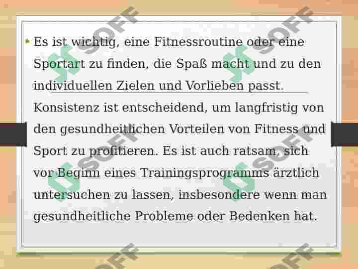 Sport und Fitness 8