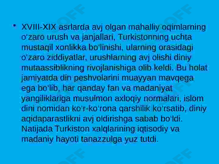 19-asr oxiri 20-asr boshlarida Markaziy Osiyo falsafasi 8