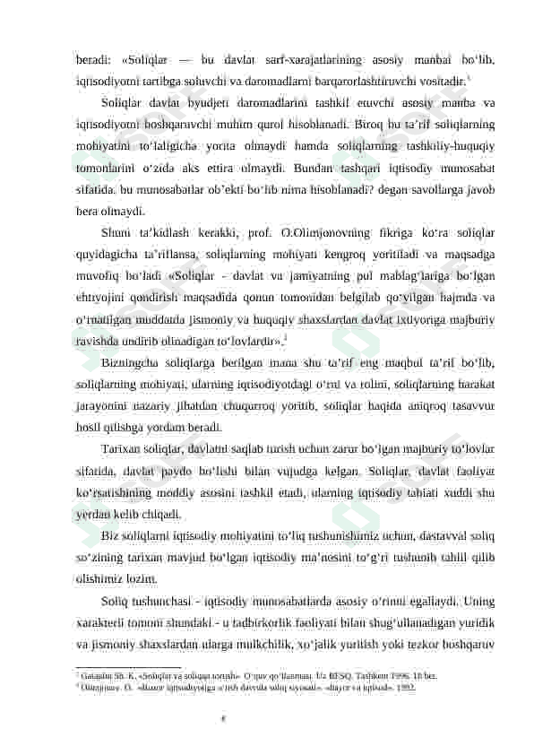 Soliqlarning funksiyalari va ularni takomillashtirish yo'llari 8