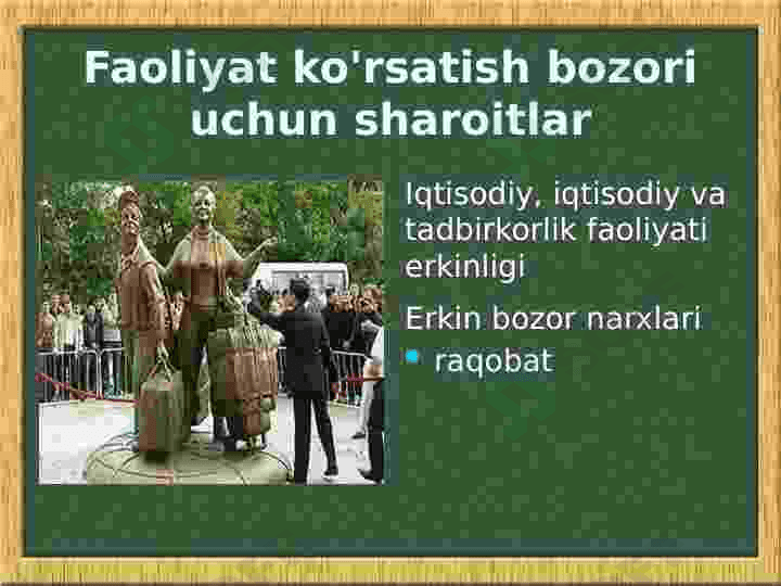 Bozor iqtisodiyoti 8