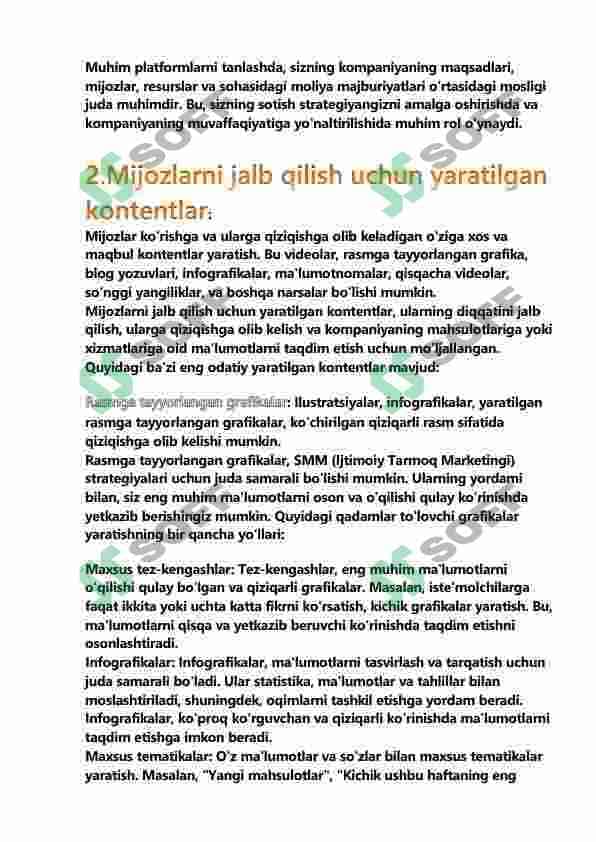 BIZNESDA SMM, MARKETING va BRANDING 8