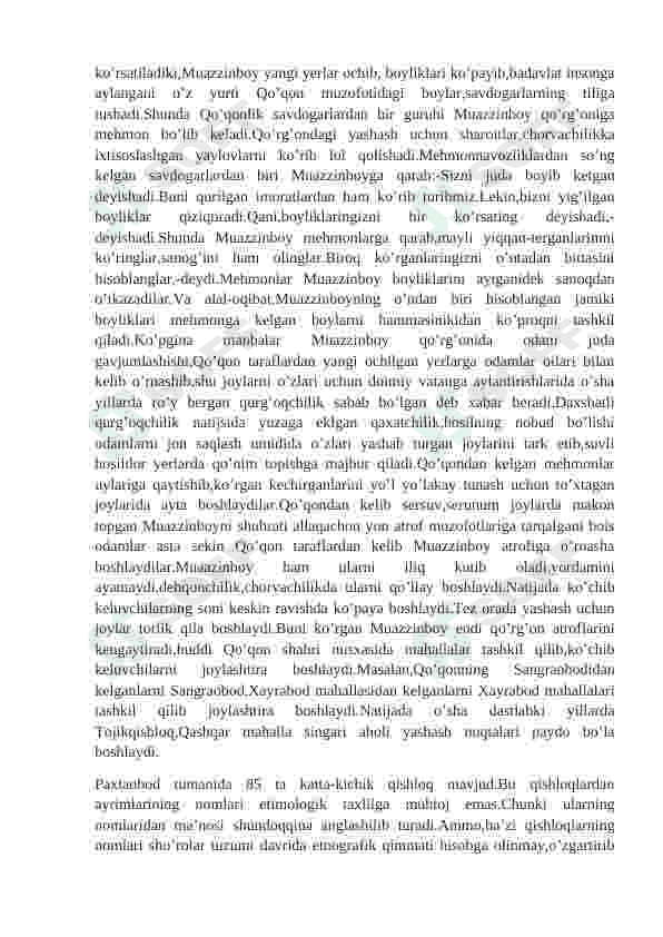 Paxtaobod tumani toponomikasi 8