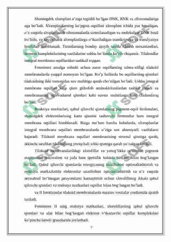 fotosintez va uning ahamiyati 8