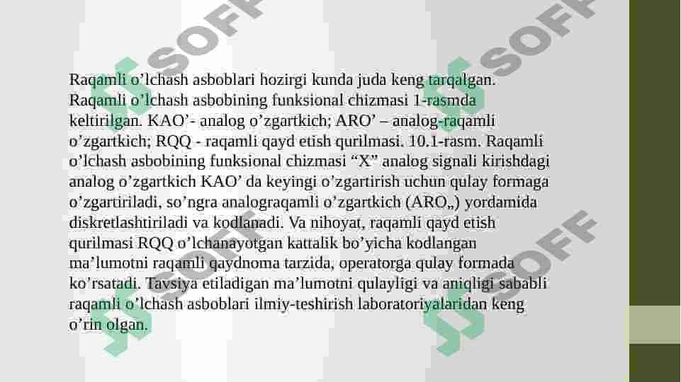 Kombinatsiyalangan raqamli asboblar. Fazometrlar 8