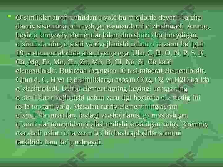 O’g’itlar qo’llanishining fiziologik asoslari 8