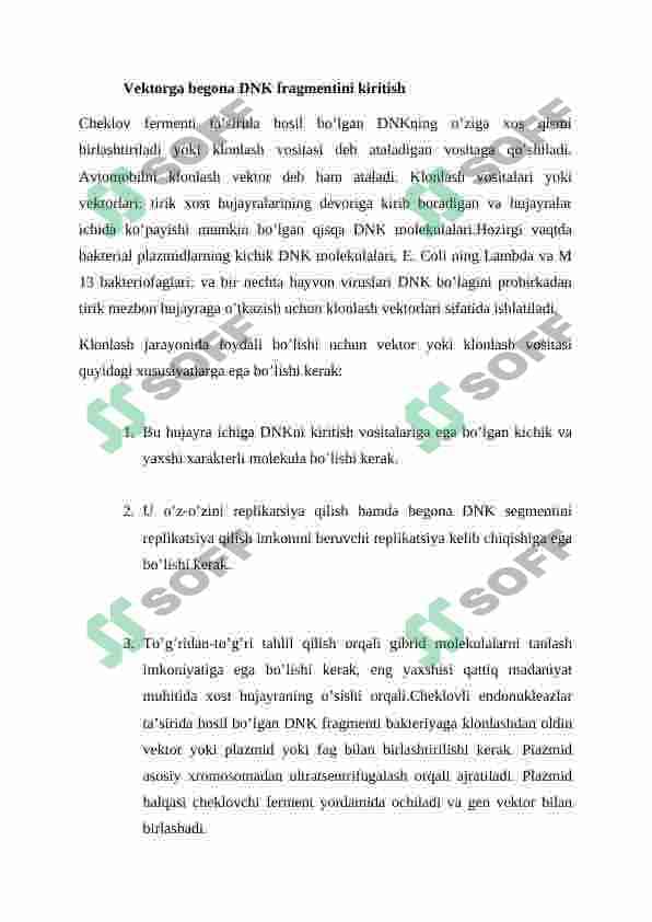 Genetik injeneriya asoslari 8