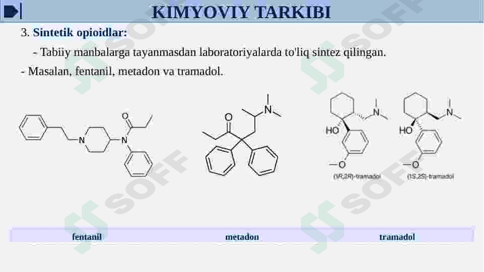Tabiiy va sintetik narkotik vositalar.Foydasi va zarari 8
