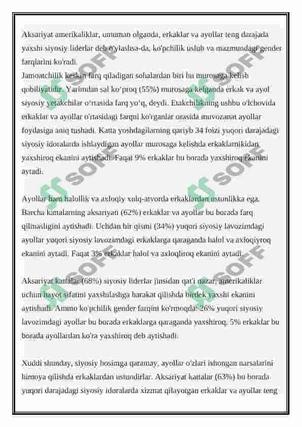 Yetakchilik rivojlanishida gender jihatlari 8
