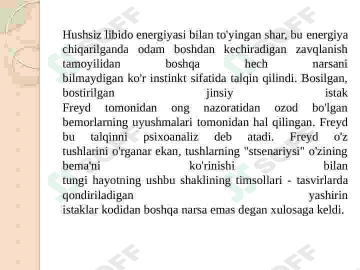 Klassik psixoanaliz va uning modifikatsiyalari 8