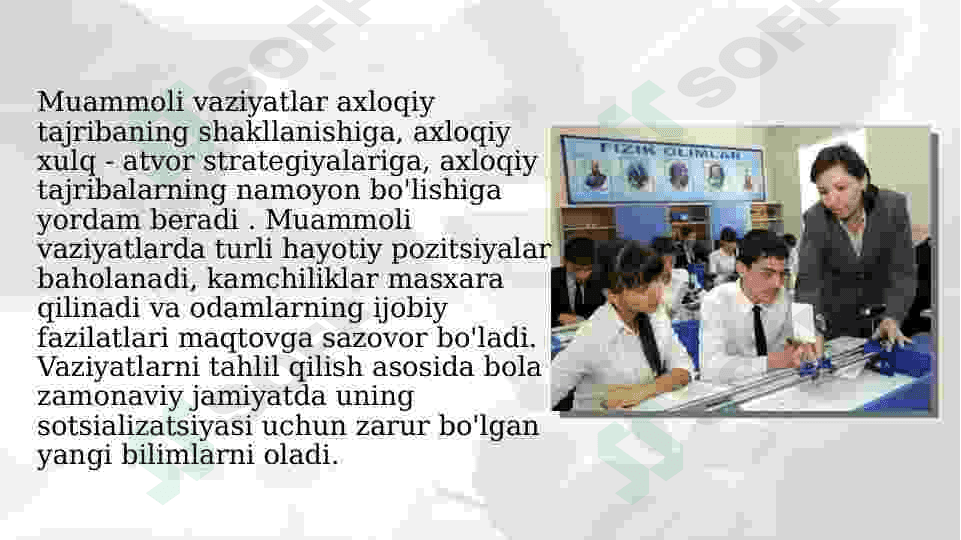 Muammoli vaziyat va uni hal qilish metodlari 8