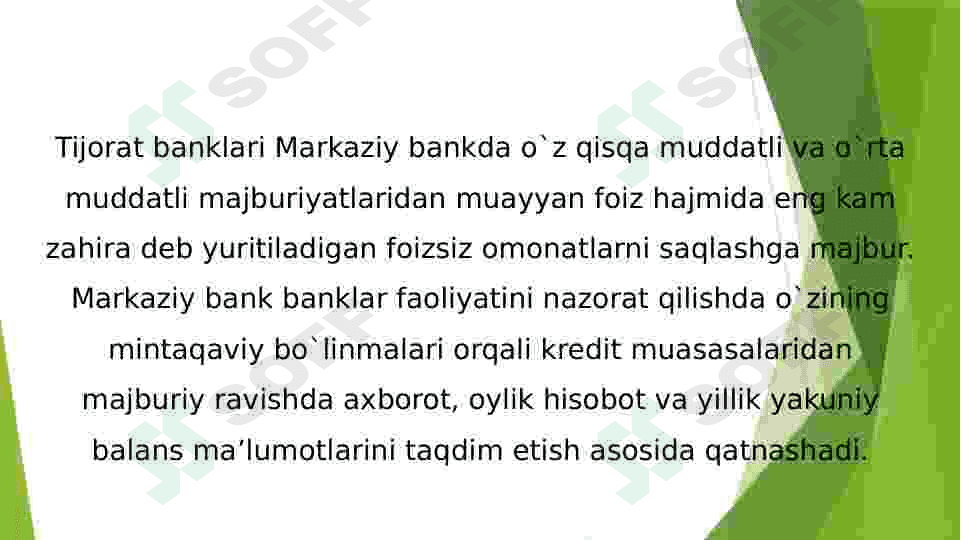 Pul kredit siyosati 8