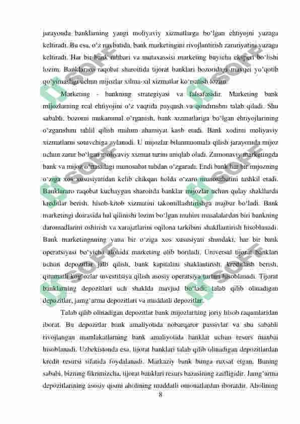 Iqtisodiyotni modernizatsiya qilish 8