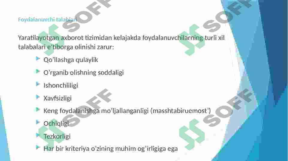 Operatsion tizim qurish tamoyillari 8