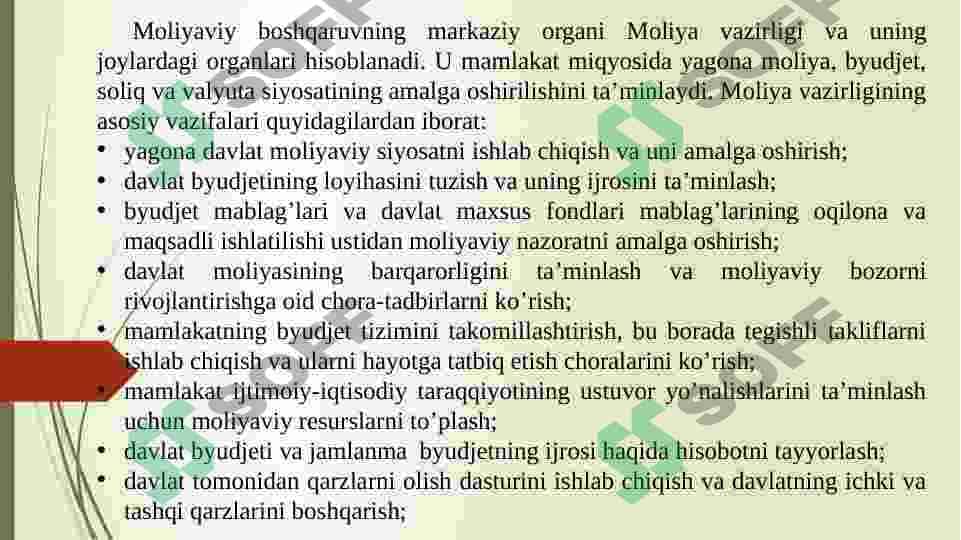 Moliyaviy boshqaruv 8