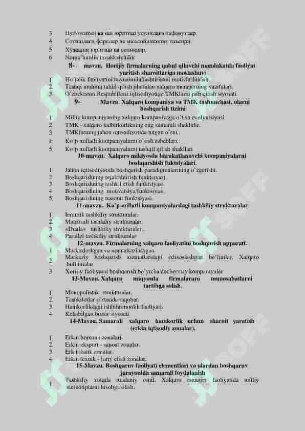 Tashkiliy Xulq Oʻquv Majmuaviy Qoʻllanma 6