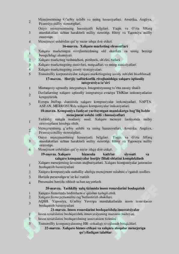 Tashkiliy Xulq Oʻquv Majmuaviy Qoʻllanma 7