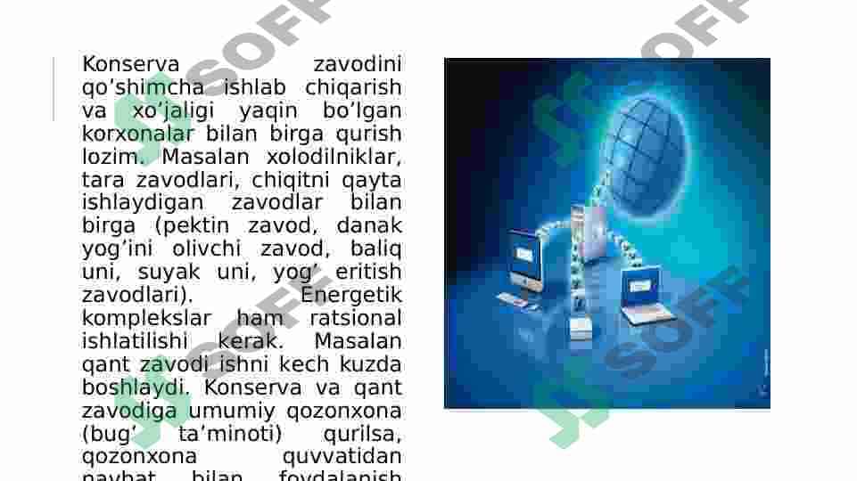 Korxona bosh rejasi 3