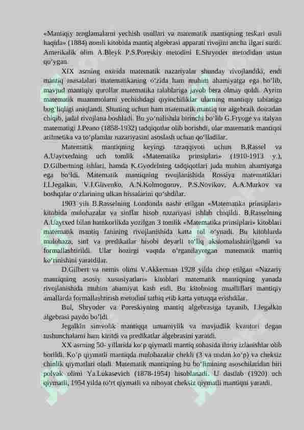 Diskret tuzilmalar Mantiq Matematikasi 3