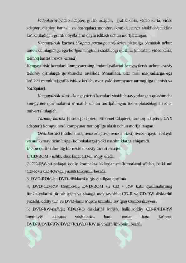 ZAMONAVIY PROTSESSORLAR VA ULARNING ISHLASH PRINSIPLARI 8