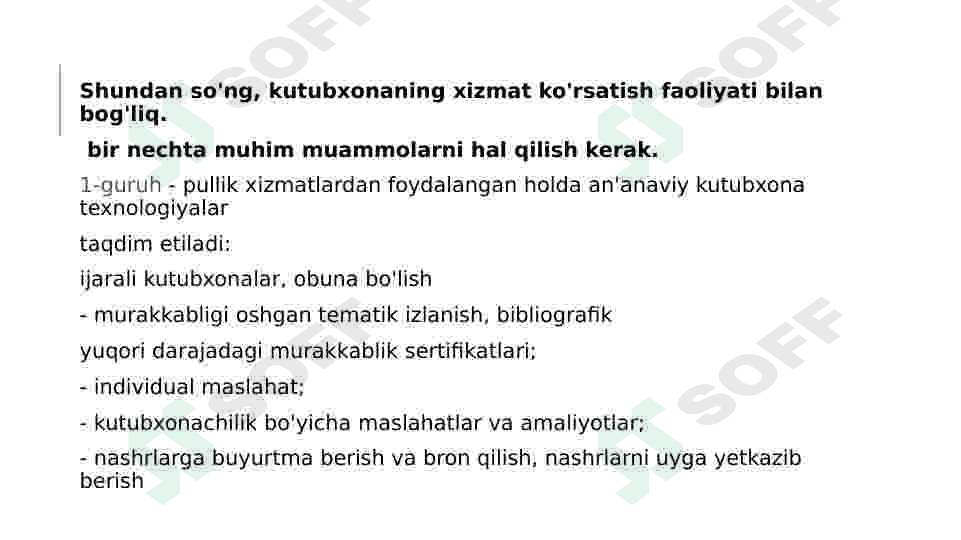 Kutubxonada pullik xizmatlar 3