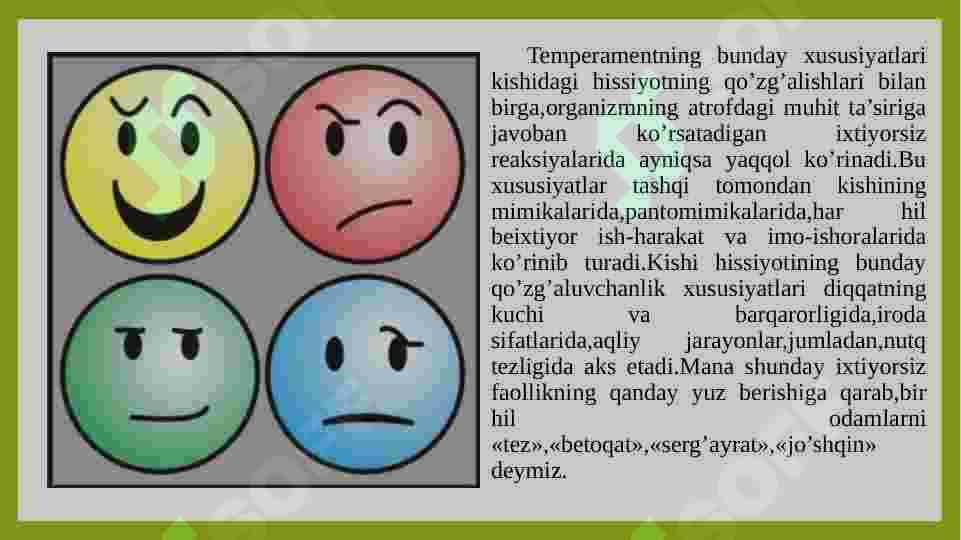 Temperament va uning nazariyalari 4
