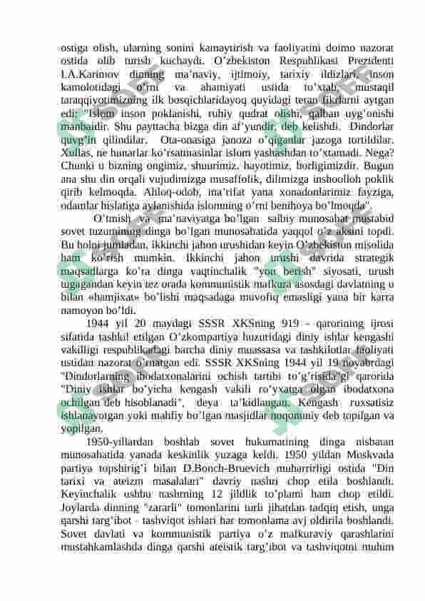 Qauta qurish davrida O`zbekoston iqtisodiyoti 4
