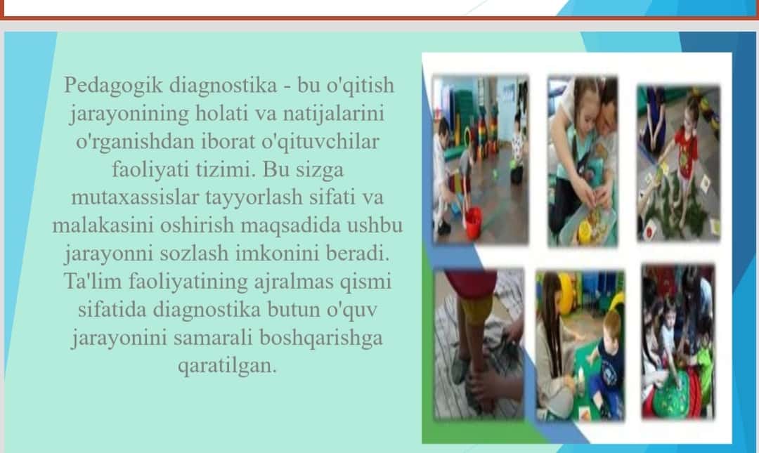 Pedagogik diagnostika va diagnoslash 1