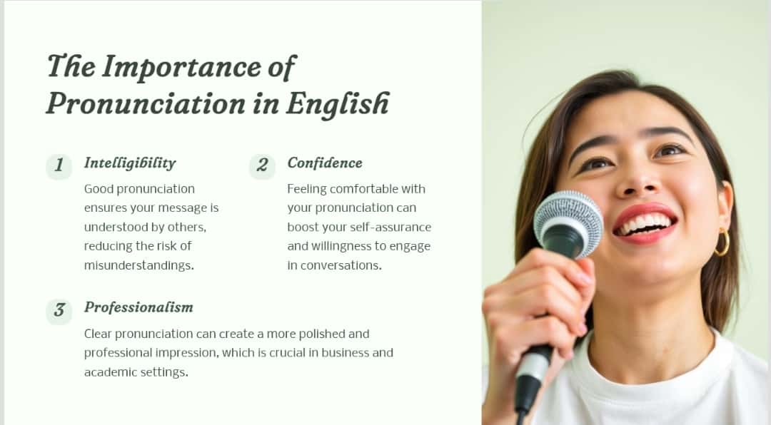 Pronunciation: The Building Blocks of Clear Communication 1