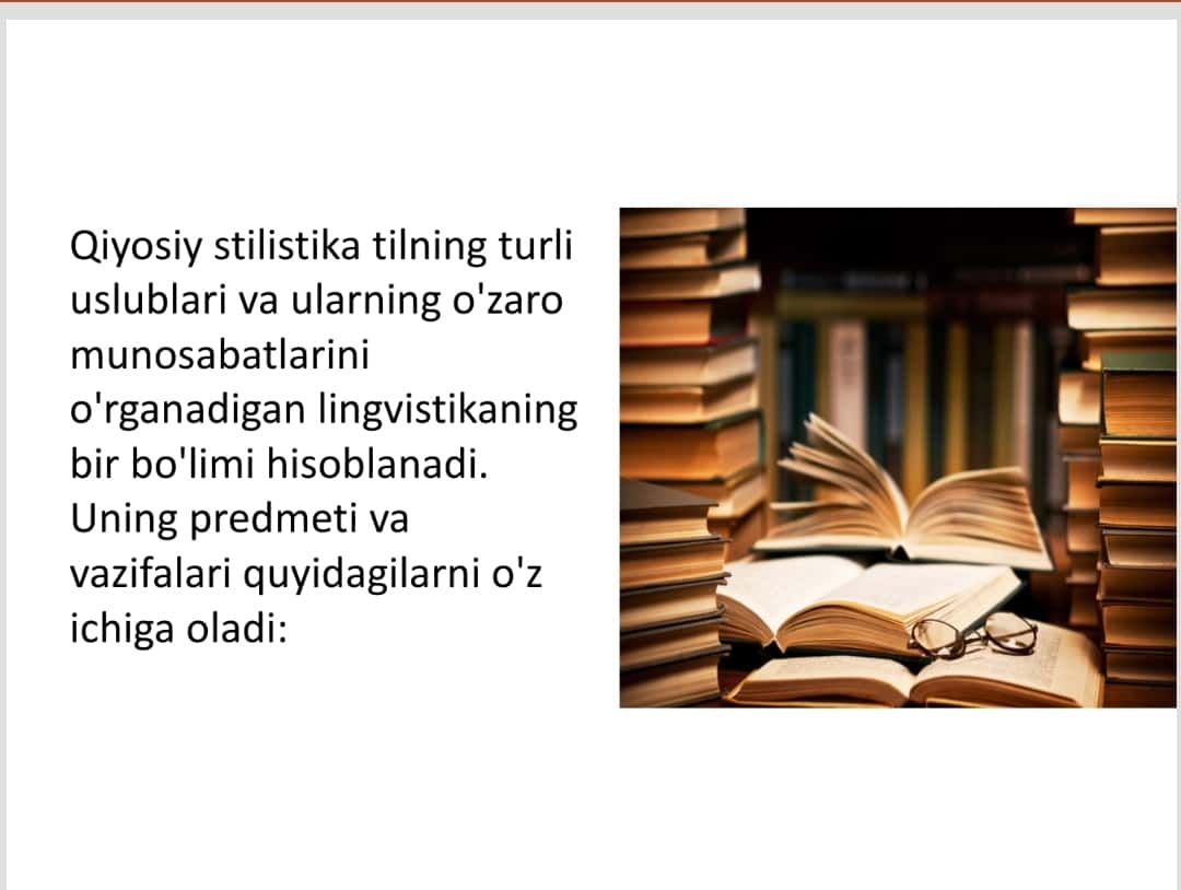 Qiyosiy stilistika 1