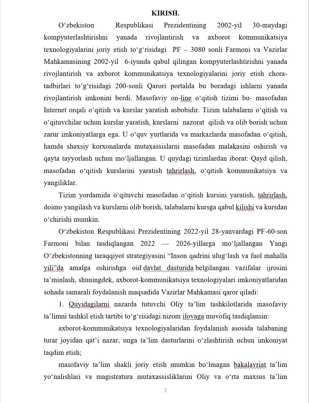 MASOFAVIY TA`LIMNING  YUTUG`I VA KAMCHILIGI 1