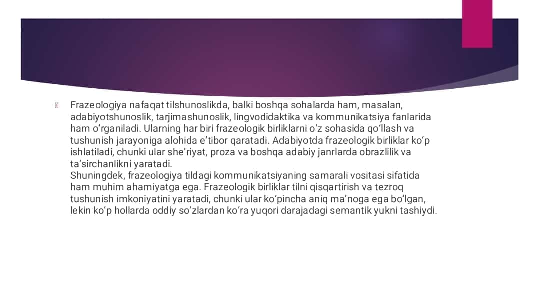 Frazeologik omonimiya. Antonimiya va paronimiya 1