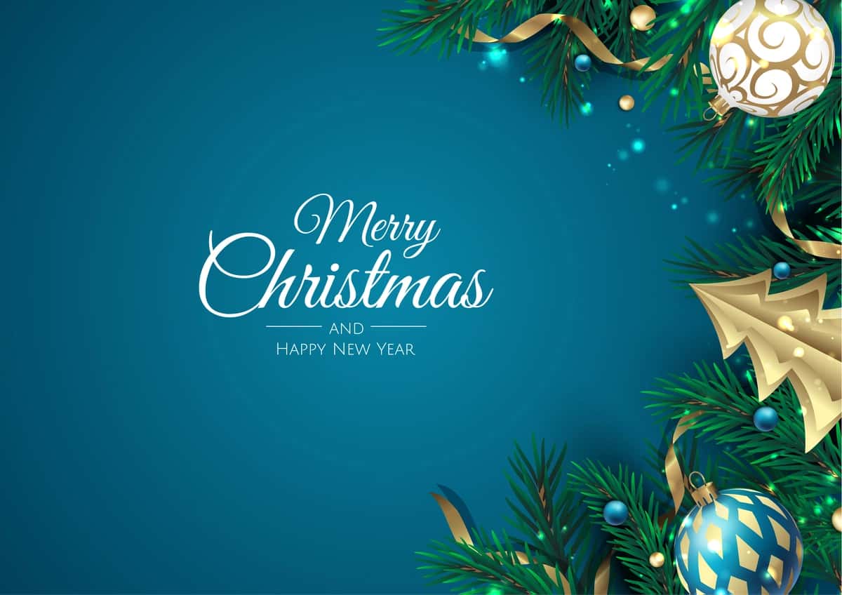 Rojdestvo daraxti qor parchalari bilan yangi yil muborak Rojdestvo foni | Merry christmas happy new year xmas background with xmas tree snowflakes 1