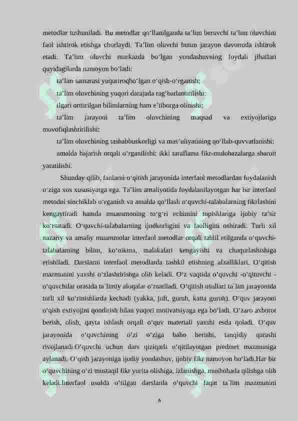 Ikkinchi sinfda matematika o’qitish jarayonida mehnat tarbiyasini shakllantirish metodi 6