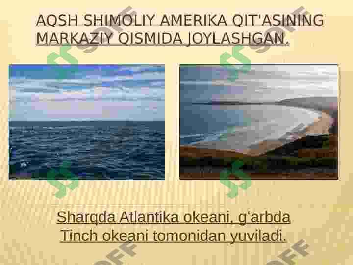 AQShning geografik joylashuvi 2