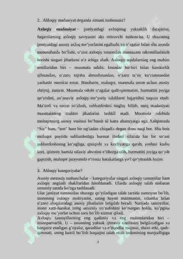 ETIKA VA ESTETIKA NAZARIYASI 3