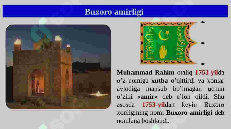 Markaziy Osiyoda xonlikning paydo bo‘lishi 3