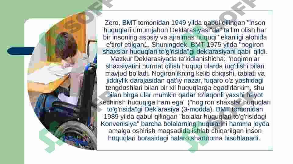 Chet elda alohida yordamga muhtoj  bolalarning inklyuziv ta’limi 3