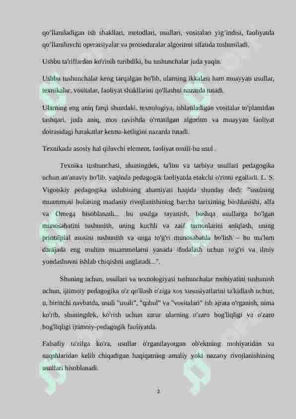 Ijtimoiy pedagogik faoliyat metodlari 2